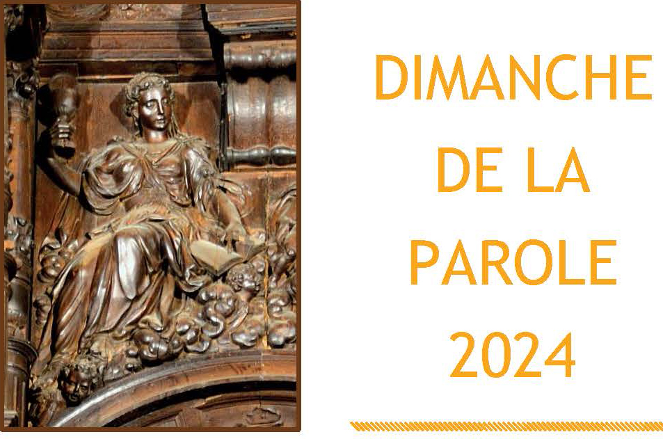 Dimanche de la Parole 21 janvier 2024 Service national pour les